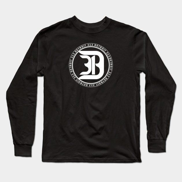 313 Detroit Long Sleeve T-Shirt by Blasé Splee Design : Detroit